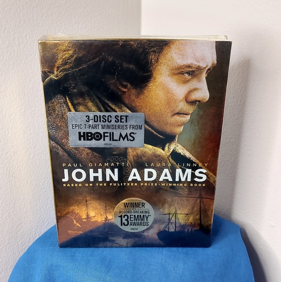 John Adams HBO Mini-Series 3-Disc DVD Set 2008 Paul Giamatti *Brand New Sealed - Picture 1 of 6